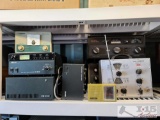 Icom Amplifier, Icom Power Supply, EICO Signal Generator, Heathkit Antenna Tuner and More