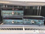 Vintage Heathkit Transceiver SB-104A and 2 Recievers SB-230