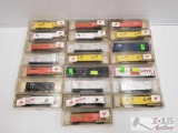 Approx 22 N Scale Model Train Cars