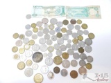 Collection of Foreign Coins, United Arab Ten Dirhams Bills