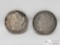 1891 and 1899 Morgan Silver Dollars