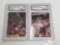 2 Shaquille O'Neal 1992-93 Pro Graded Basketball Cards