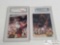 2 Shaquille O'Neal 1992-93 Graded Basketball Cards