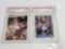 2 1992 Shaquille O'Neal Rookie Cards Graded