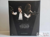Star Wars Han Solo And Chewbacca 1/6th Scale Collectible Figures Set