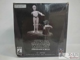 Star Wars Animated C-3PO Limited Black and White Edition Maquette in Box