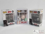 2 Star Wars POP! BB-9E Bobble Head and Star Wars POP! BB-8 Bobble Head