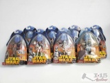 8 Star Wars Action Figures - Factory Sealed