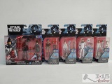 5 Star Wars Action Figures- Factory Sealed
