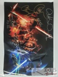 Signed Star Wars Movie Poster - Has COA