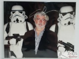 Star Wars Photograph Signed By George Lucas - Has COA