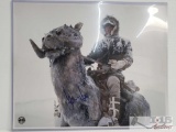 Star Wars Han Solo Riding Tauntaun Signed By Harrison Ford