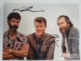 Photograph Signed By David Bowie And George Lucas - Has Coa