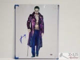 The Joker Photograph Signed By Jared Leto- With COA