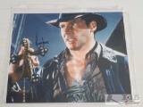 2 Photograph Signed By Harrison Ford- With COA