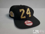 Black Kobe Bryant Snapback Hat