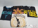 4 Short Sleeve Kobe Bryant Shirts