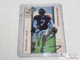 2001 Signed Michael Vick Football Card - Not Authenticated