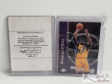 2000 Shaquille O'Neal Signed Basketball Card - COA