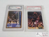 2 1992-93 Shaquille O'Neal Rookie Cards Graded