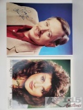 Photograph Signed By Sylvia Hutton And Photograph Signed By John Conlee - Not Authenticated