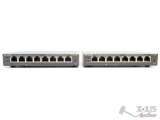 2 TP-Link 8 Port Gigabit Easy Smart Switches with 4 Port PoE