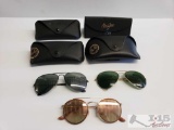 6 Pairs Of Rayban's And A Pair Of Maui Jim's