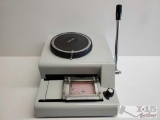 Card Embosser Stamping Machine