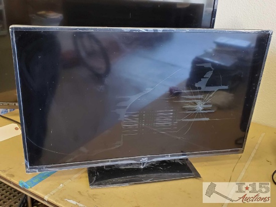 32" JVC TV with Power Cord, No remote