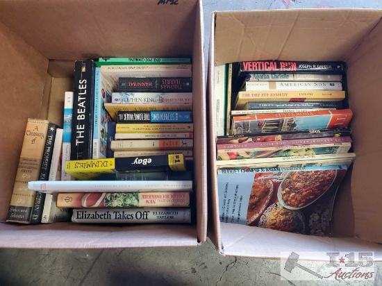 2 Boxes of Books