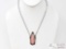 Sheila Becenti Rhodochrosite Sterling Silver Necklace , 22.6g