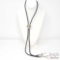 Vintage Story Teller Sterling Silver Bolo Tie, 26.6g