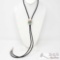 Vintage Sterling Silver And Turquoise Bolo Tie, 23.1g