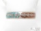 Turquoise and Coral Inlay Sterling Silver Cuff, 18.8g