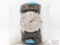 HT Coral and Turquoise Sterling Silver Watch Cuff, 86.3g