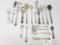 12 Sterling Silver Spoons, 5 Sterling Silver Forks, And More