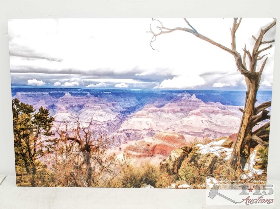 Grand Canyon Photograph on Metal