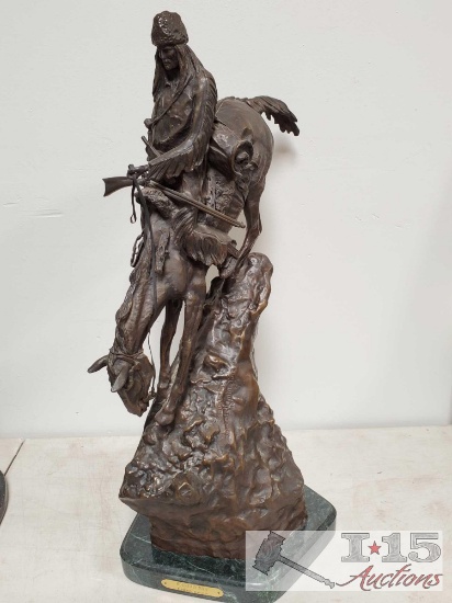 "Mountain Man" Bronze By Frederic Remington