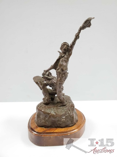 "The Tycoon's" Bronze By Michael C.M Cullouctt