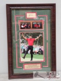 Tiger Woods Grand Slam Championship Framed Artwork