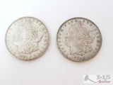 1921-S And 1921-D Morgan Silver Dollars