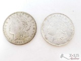 2 1921 Morgan Silver Dollar