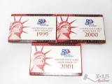 1999-2001 United States Mint Silver Proof Sets