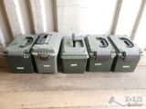 5 Plastic Ammo Cans
