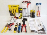 3 Piece Plier Set, Reciprocating Saw Blade Kit, Multi-Magnetic Screwdriver Set, and More!
