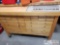 Wooden Work Bench With Built In Vise, Tools From Craftsman Chicago Electric, Skill, Kobalt, Tire