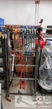 F Style Clamp Rack, Clamps, Hand Pumps, And More