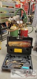 Oxygen and Acetylene Bottles, Cart, Torch, And More
