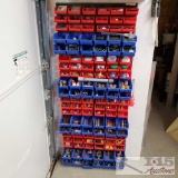 Brass, Copper, And PVC Pipe Fittings, Storage Rack, And Containers