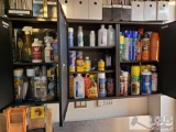 U.S. General Hanging Tool Cabinet, Flex Seal, Bug Spray, Soap, And More